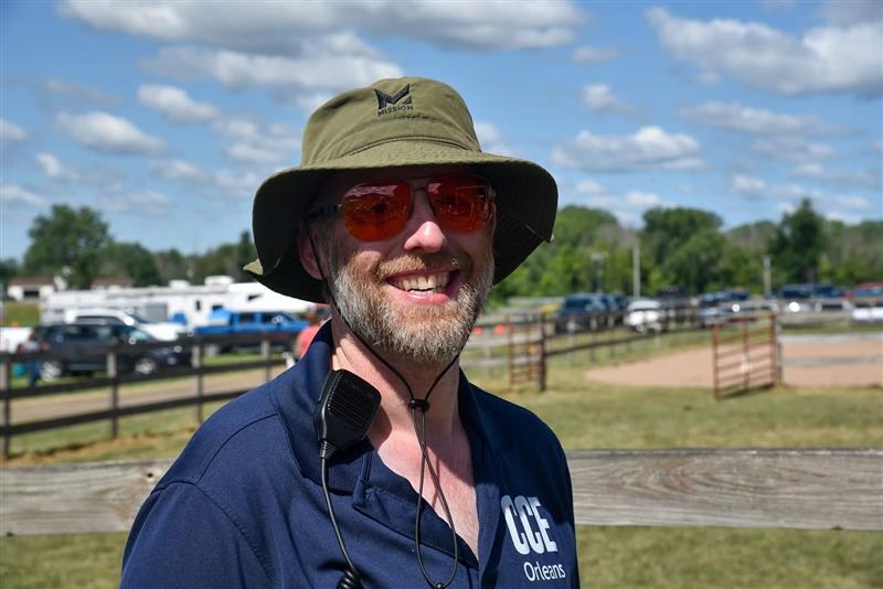 Man in sunglasses and hat