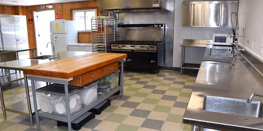 Trolley Building Kitchen at CCE Orleans County.