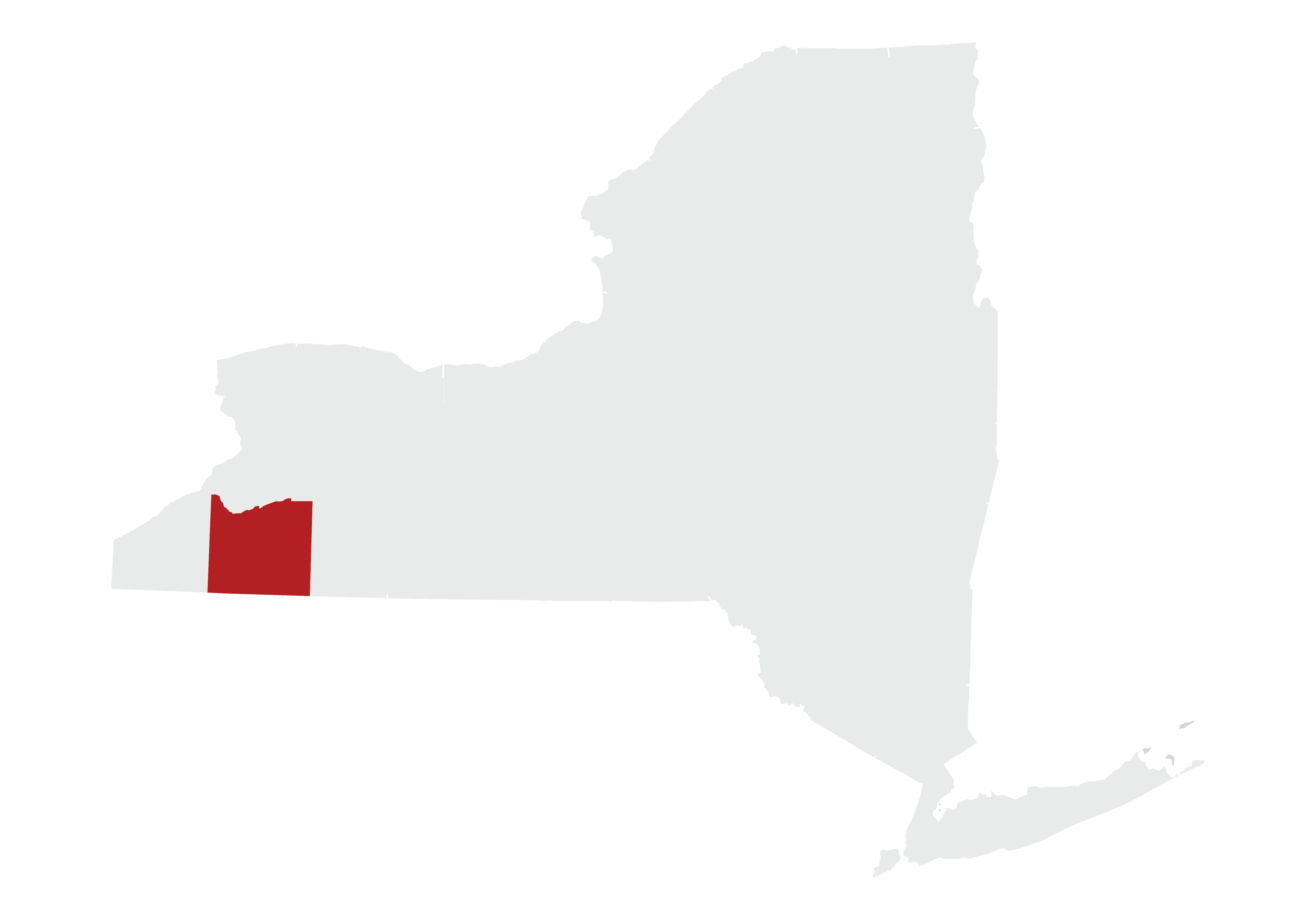 CCE Cattaraugus County Map
