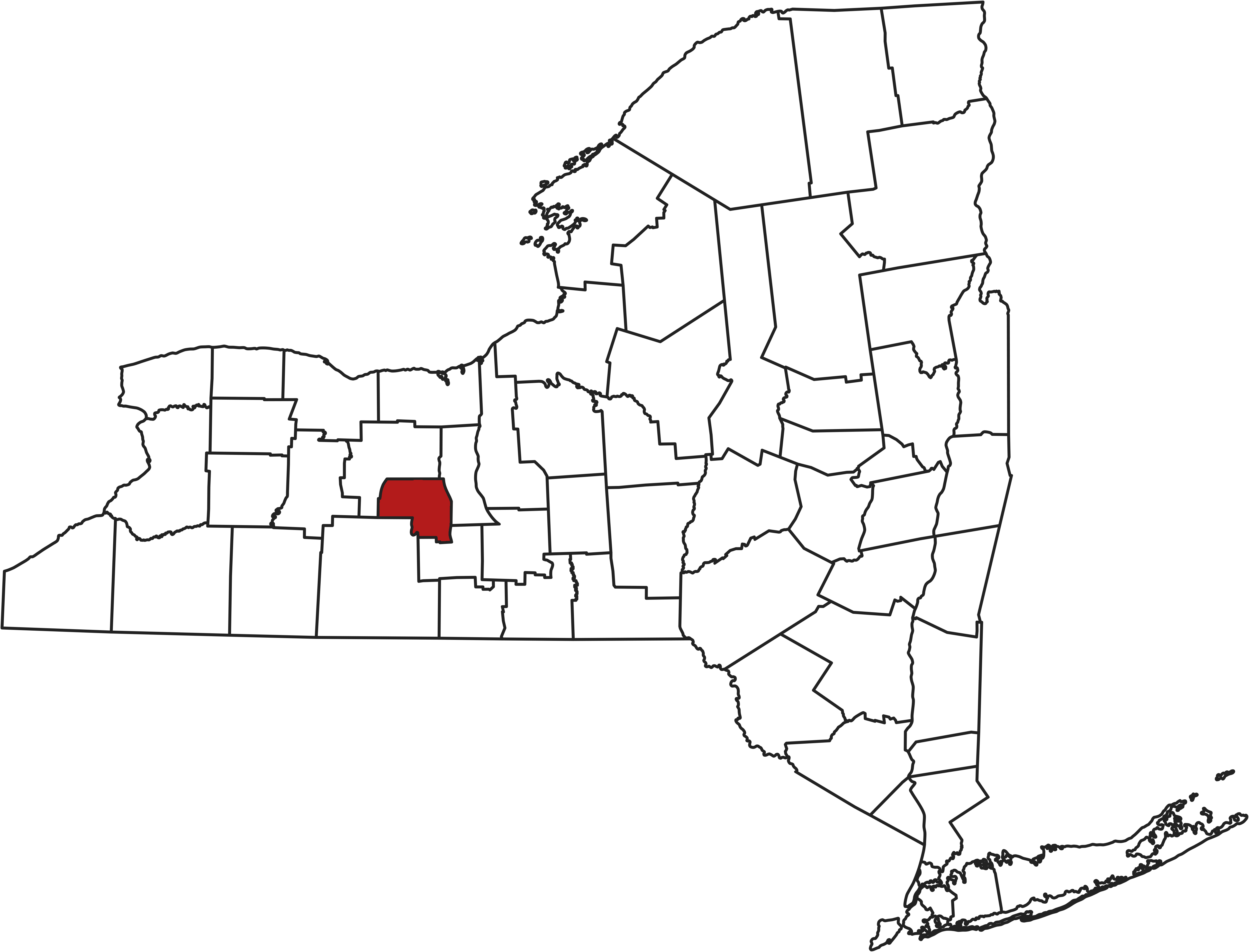 New York State Map