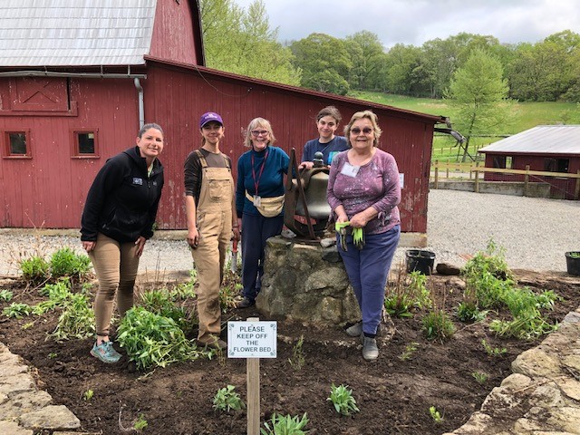 Master Gardeners Volunteering at Hilltop Hanover Farm