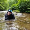 Picture of Matt Savatgy in a stream