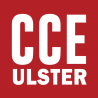 Red and White CCE Ulster Banner