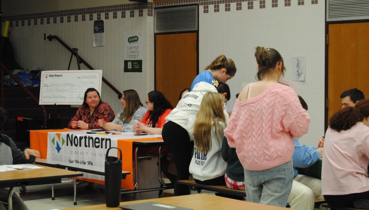 students participating in mad city money