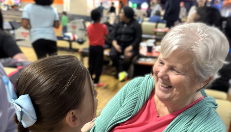 RAPP kinship caregiver with her child.