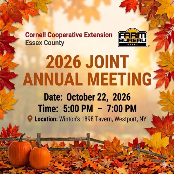 fall scene with annual meeting information