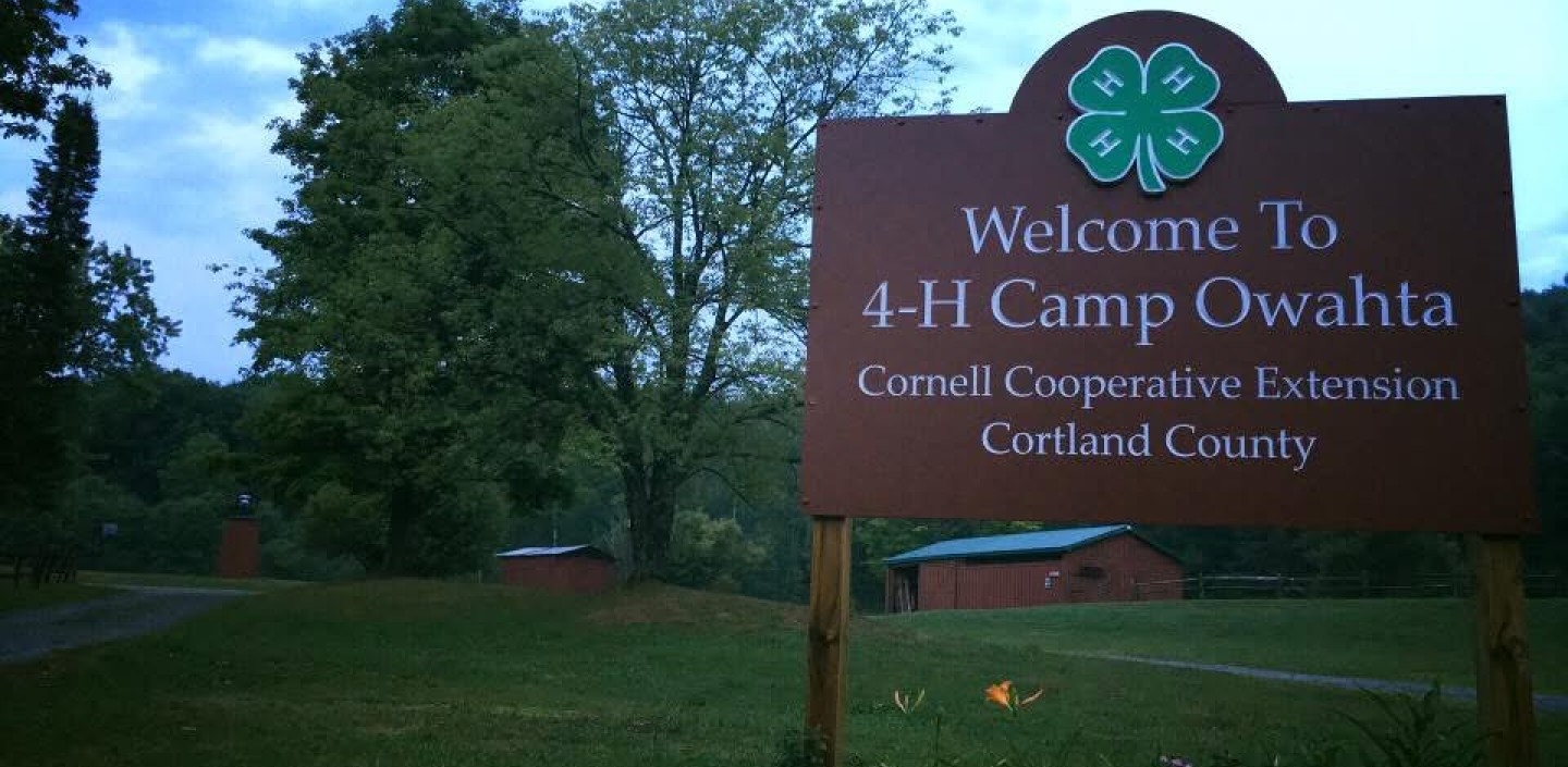 camp sign