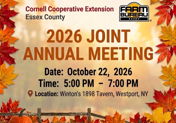 fall scene with annual meeting information
