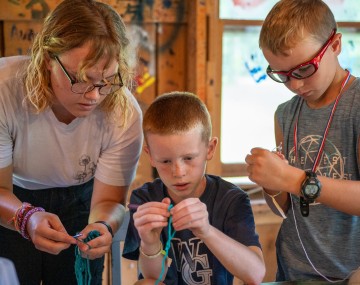 Scenes from 4h Hidden Valley camp 2024