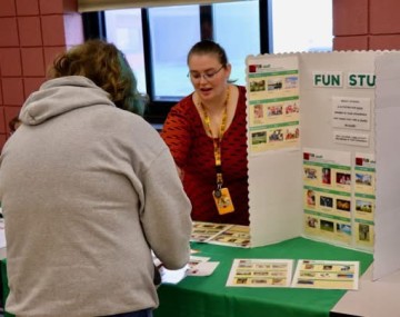 Youth at tabling event