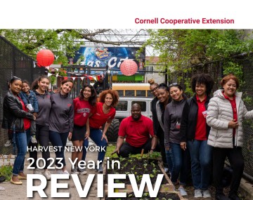 Cover image of the Harvest New York 2023 Year in Review report.