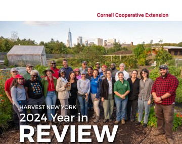 Cover image of the Harvest New York 2024 Year in Review report.
