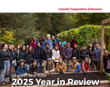 Cover image of the Harvest New York 2025 Year in Review report.